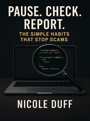 cover image of Pause. Check. Report